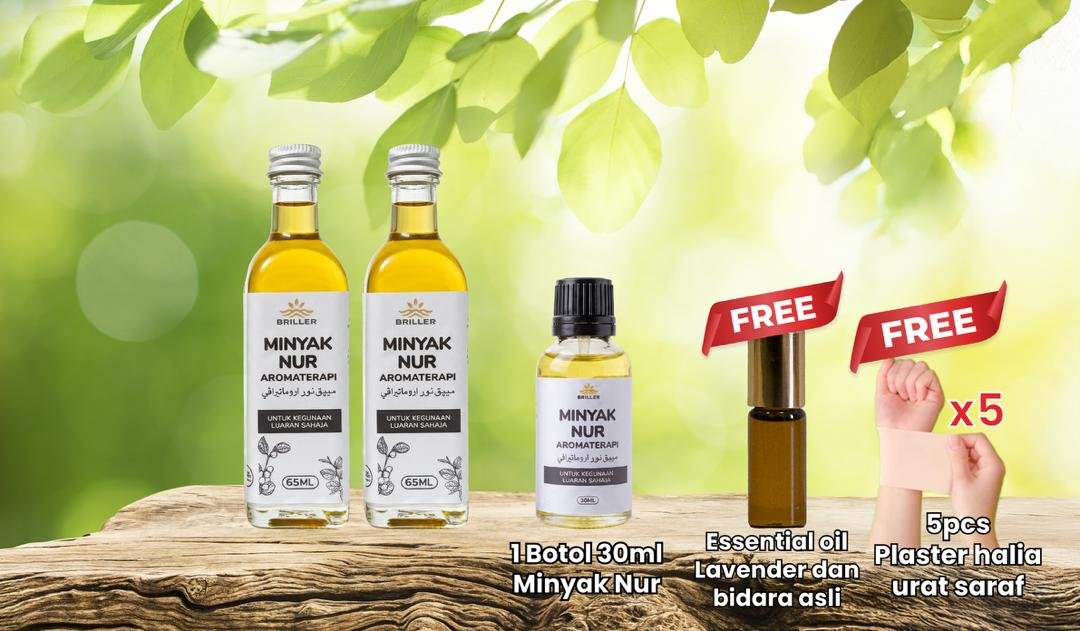 Pakej Comb Jimat - Minyak Nur